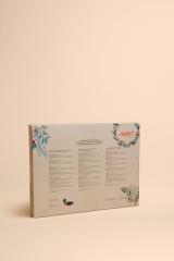 Rückseite Adventskalender für Hunde